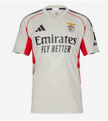 Benfica Fredrik Aursnes #8 Udebanetrøje 2025-26 Kortærmet